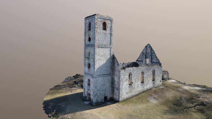 Kostol sv. Kataríny (Katarínka) 3D Model
