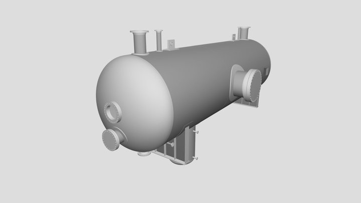 COMPRESS - Pressure Vessel Design - Korean 3D Model