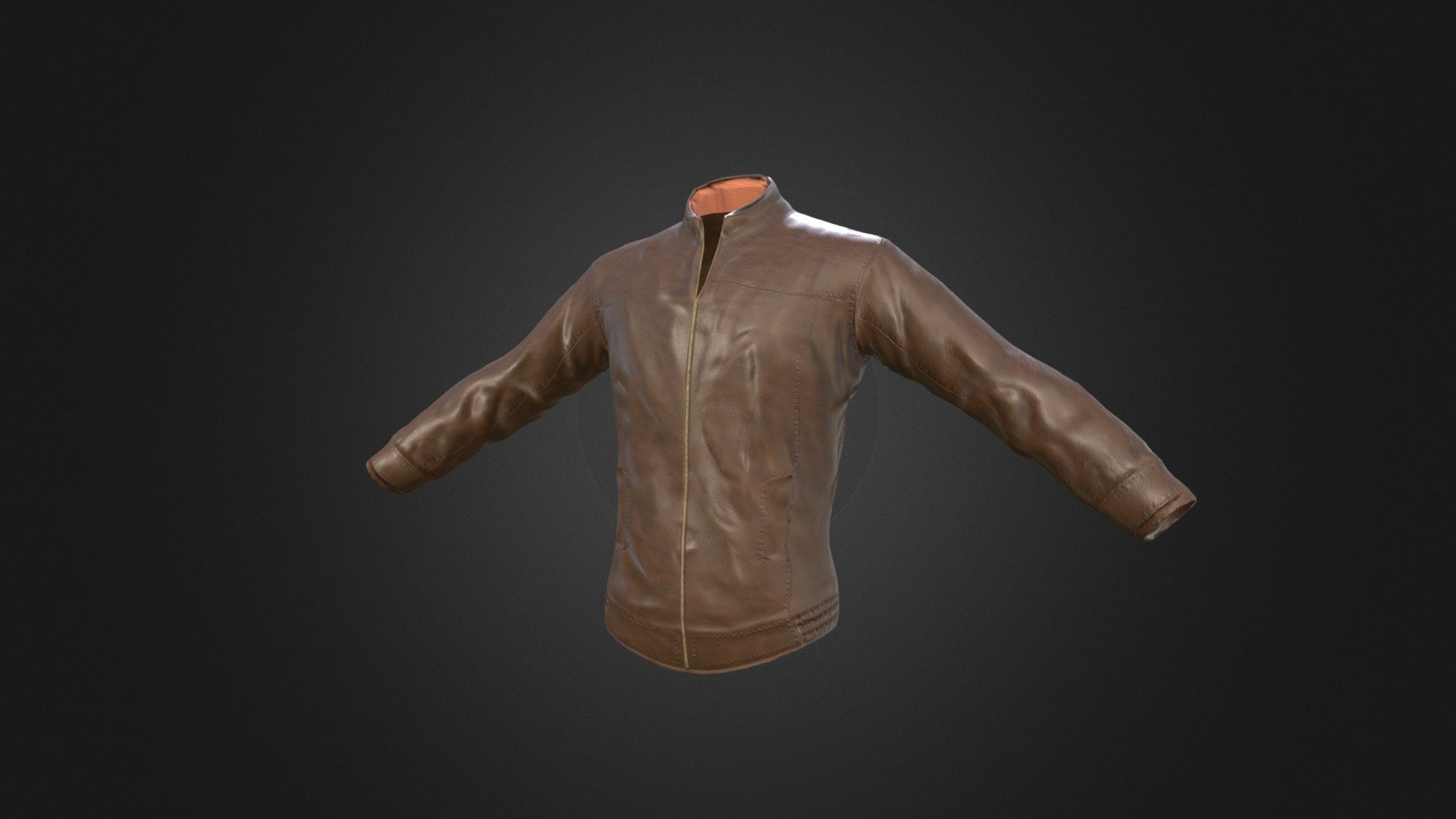 Leather Jacket - 3D model by LeeRice3dArtist [b0f1374] - Sketchfab