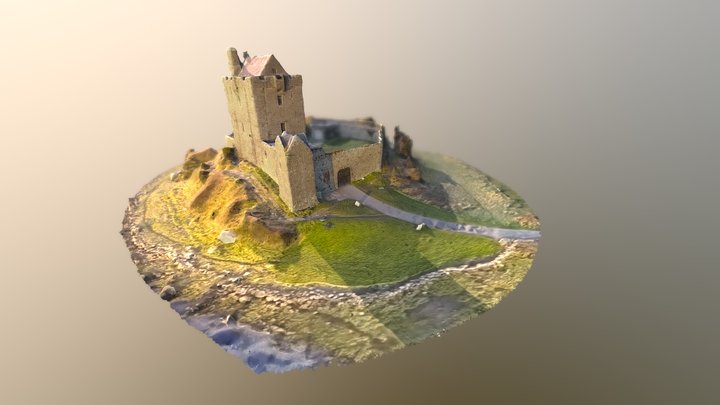 Dunguaire Castle, Kinvara, Ireland 3D Model