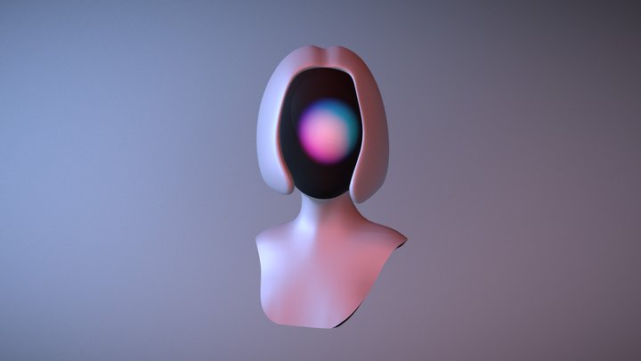Humanoid Siri 3D Model