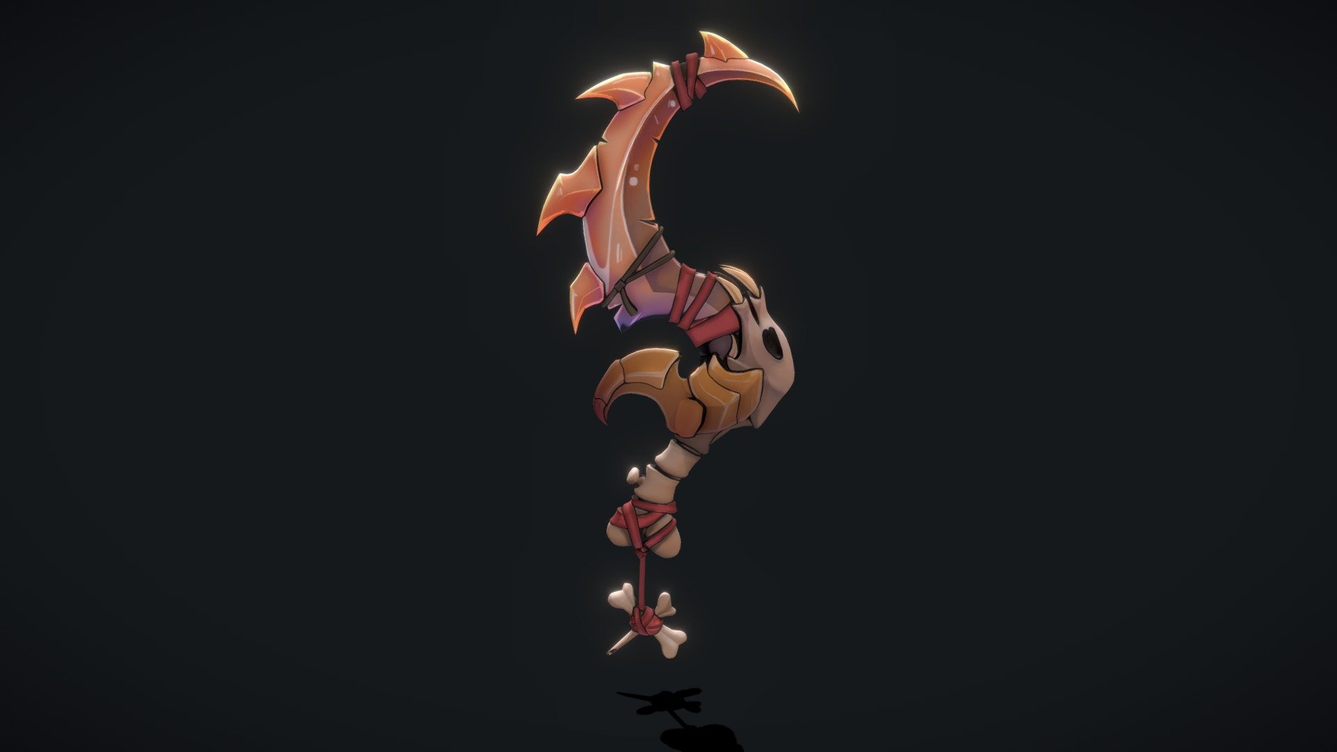 BoneSword - 3D model by AdenBuglar [b0f4278] - Sketchfab