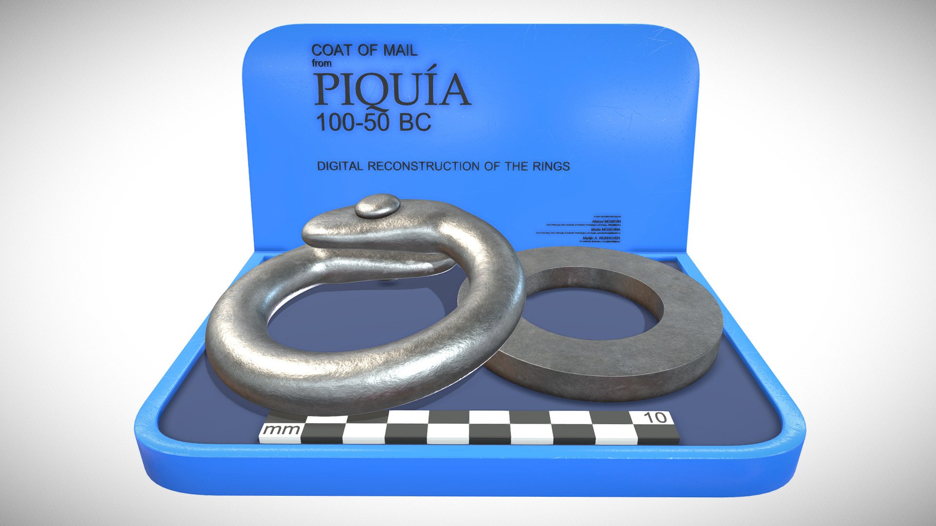 Armour from Piquía: 3D reconstruction