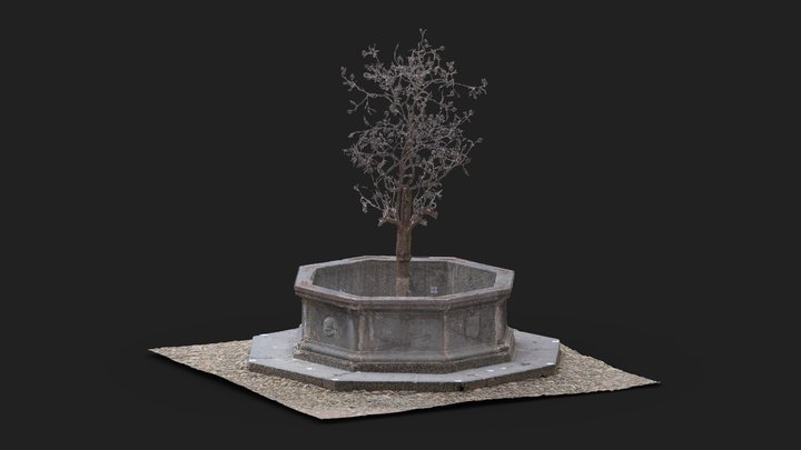 Fontana del Melograno 3D Model
