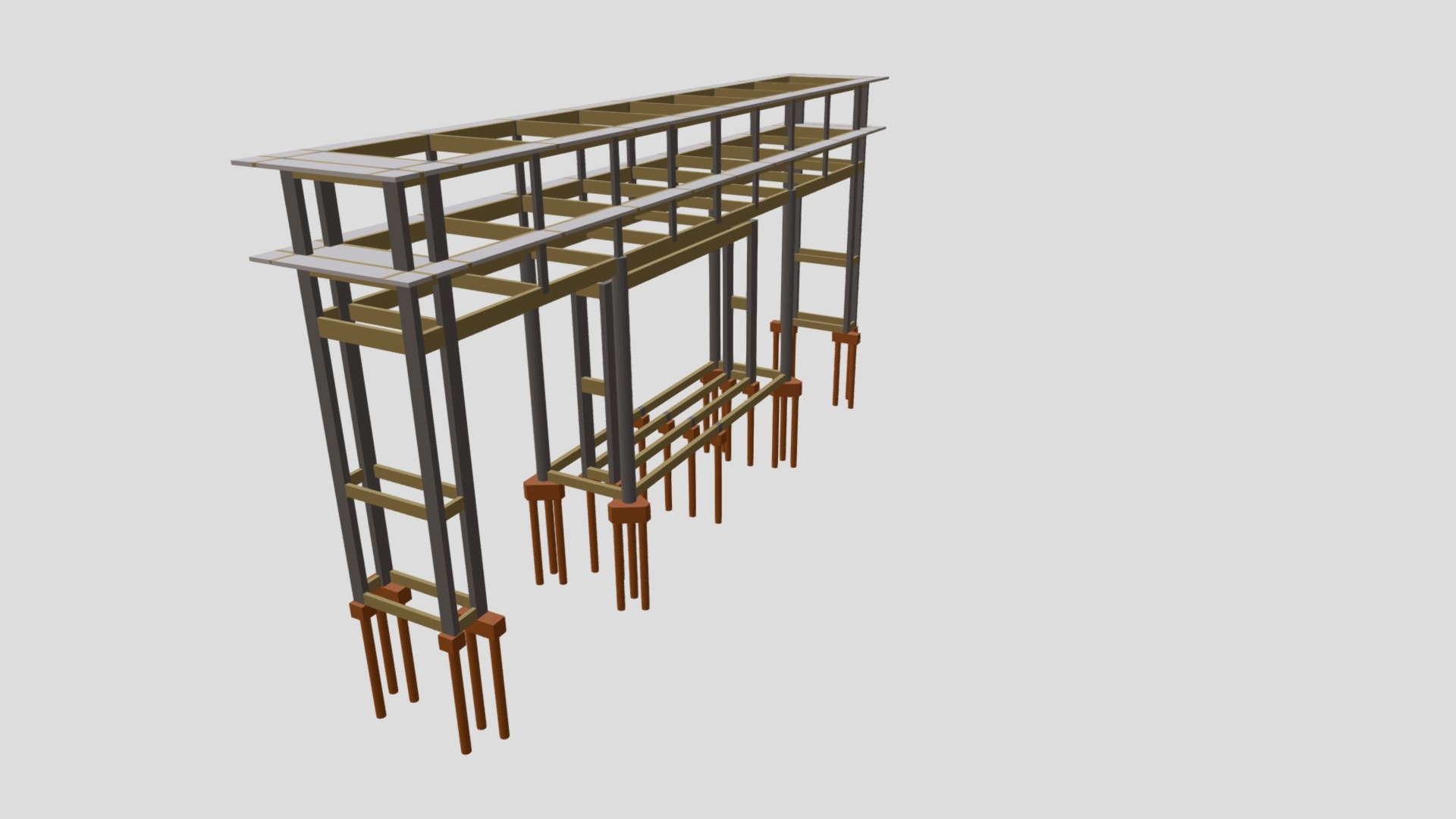 MODELO 3D - PORTAL DE ENTRADA