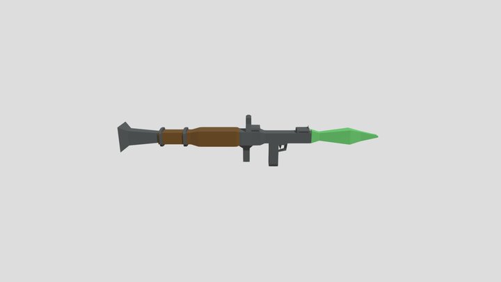 Low Poly Bazooka