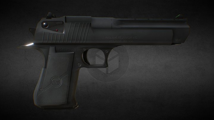 Desert Eagle 3D Model