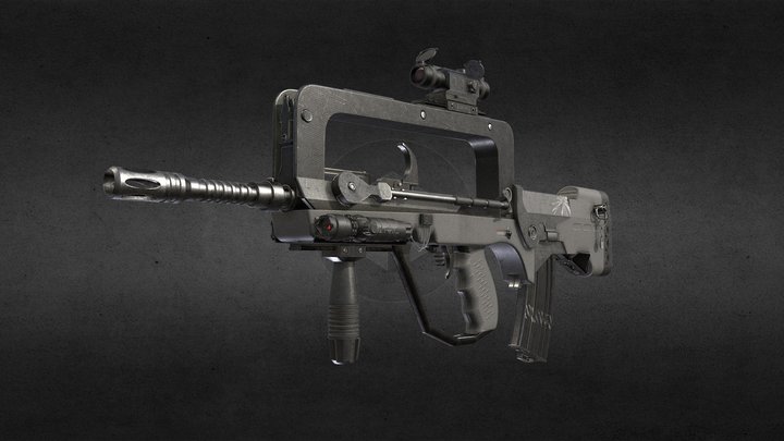 Famas G2 3D Model