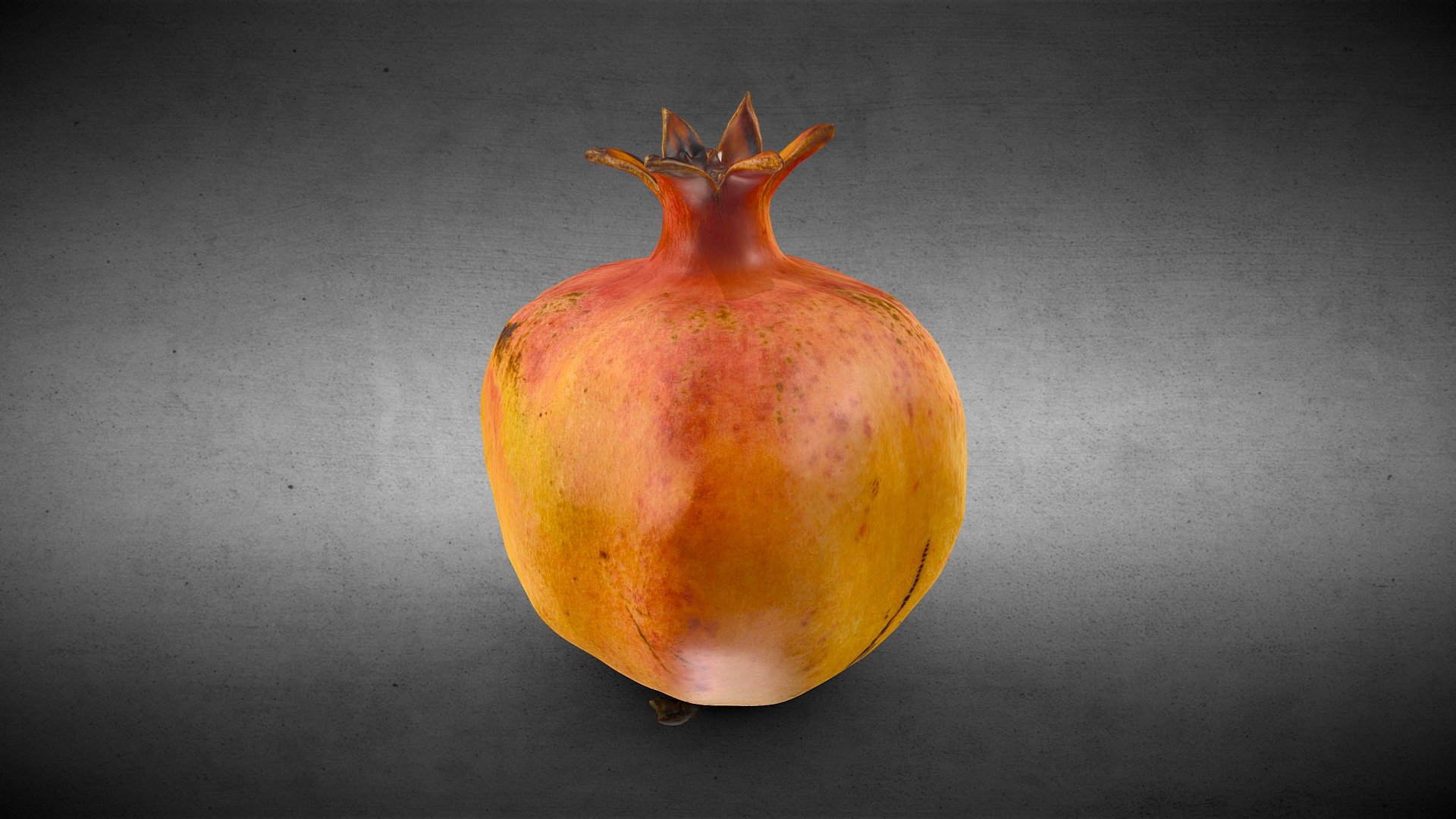 Unripe Pomegranate - Metashape