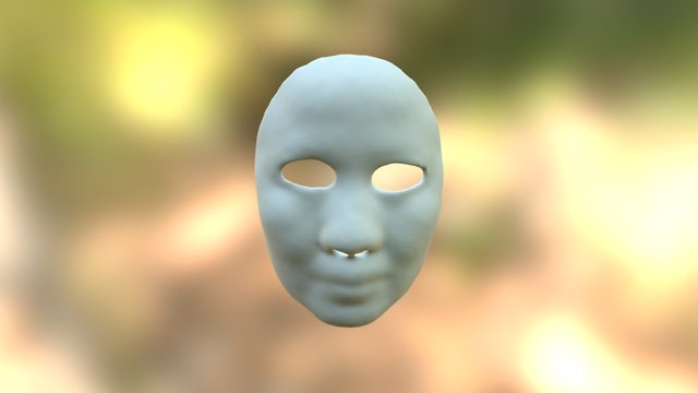 Akemi Mask Hi Res 3D Model