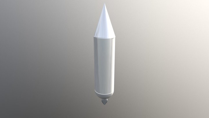 M Rocket 3D Model