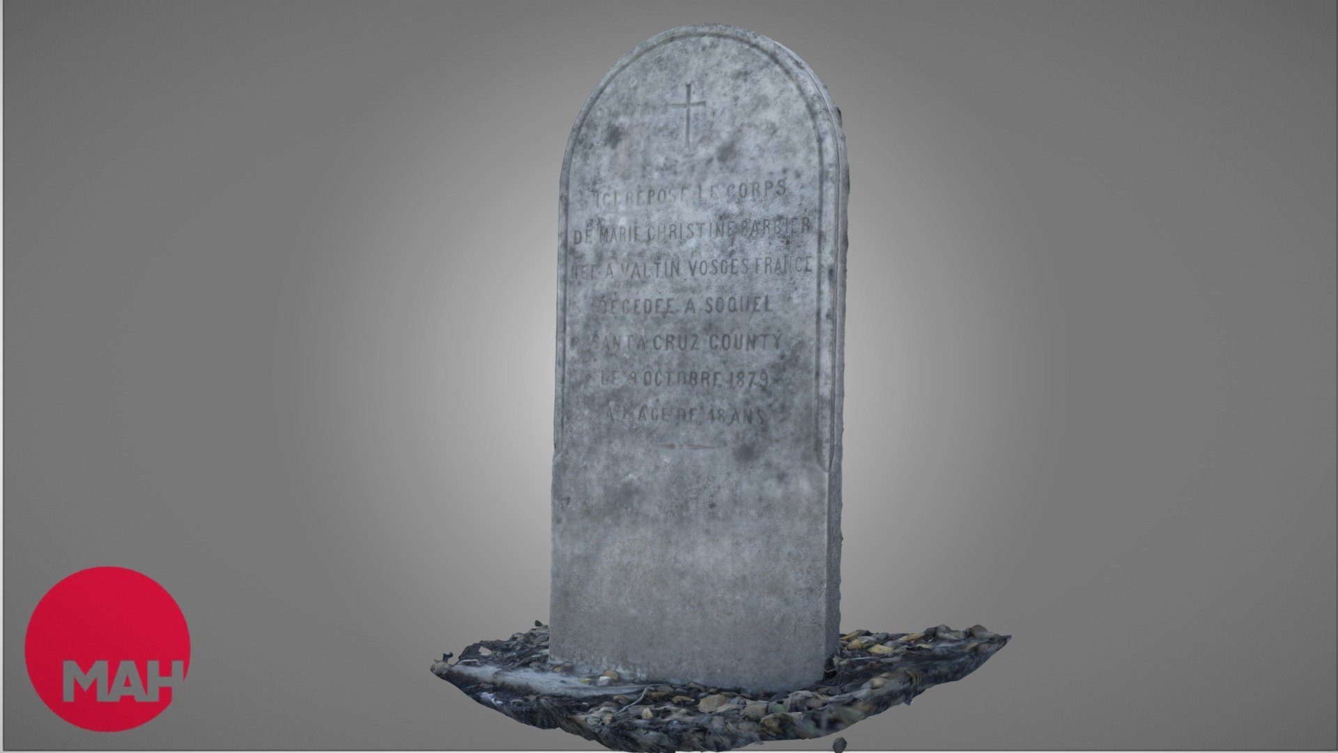 Marie Christine Barbier Tombstone