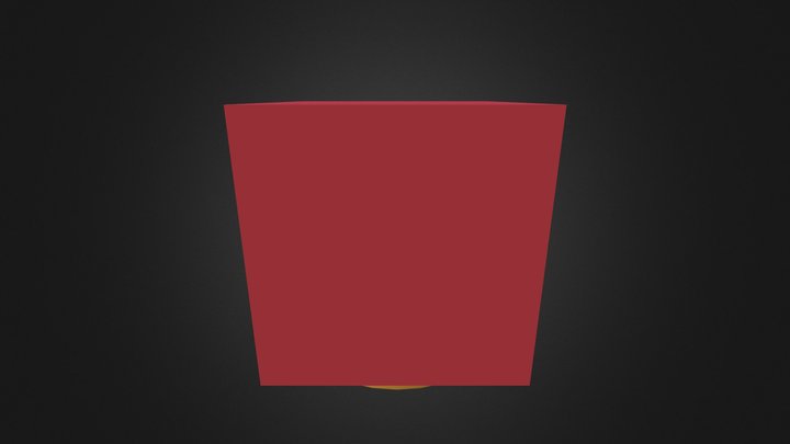 Cubo Con Cilindro 3D Model
