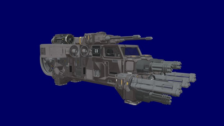 ZPG Carrofighter (Space Engineers) 3D Model
