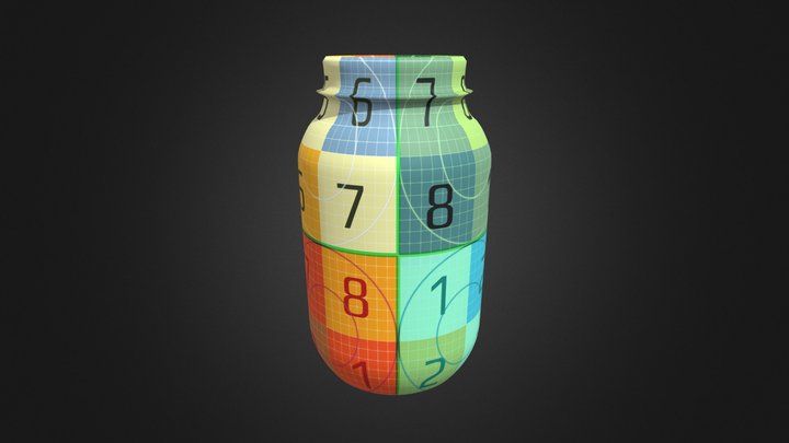 Mason Jar 3D Model