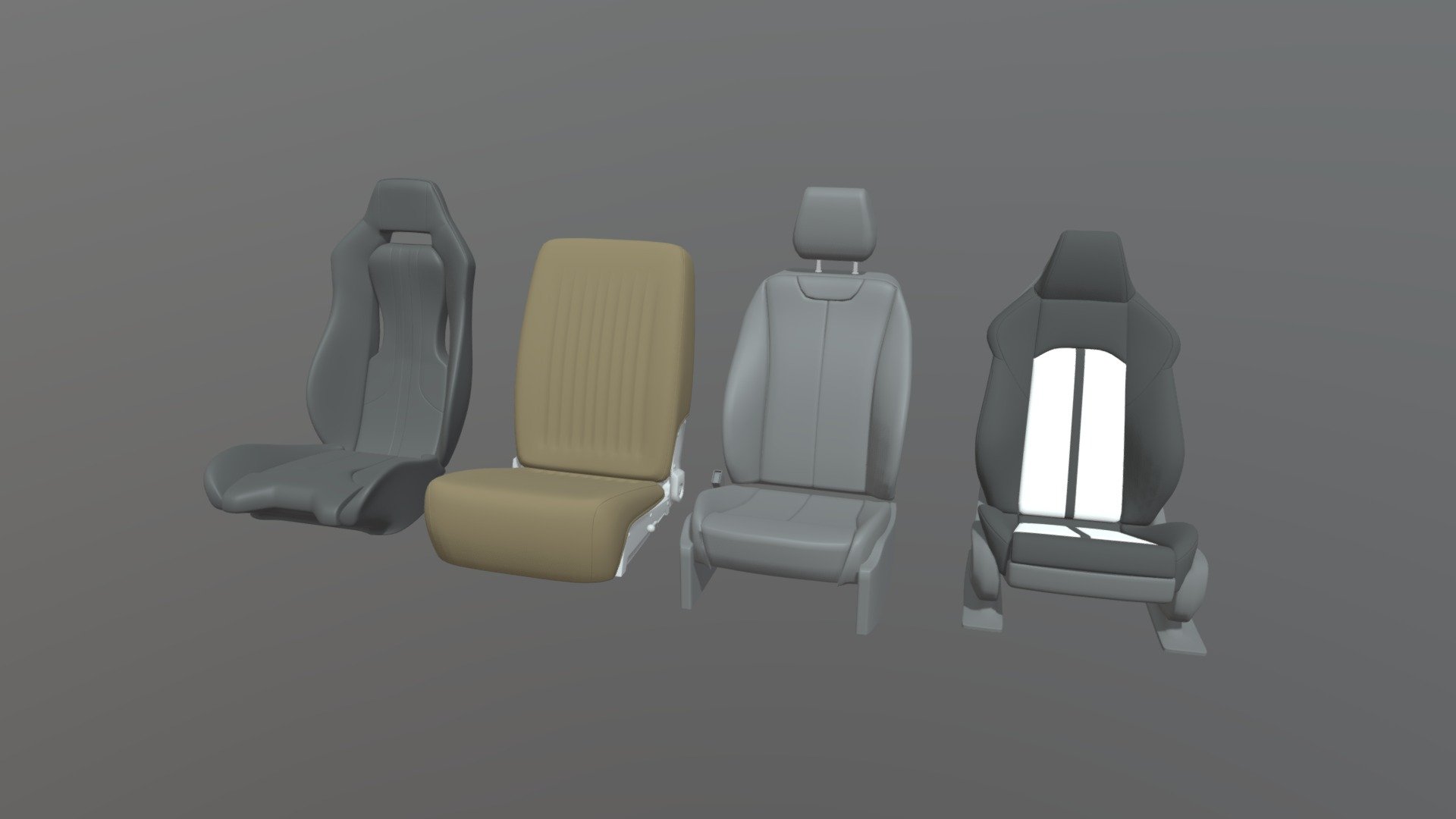 Car Seat Pack - Buy Royalty Free 3D model by ViperJr3D [b0fdd28 ...