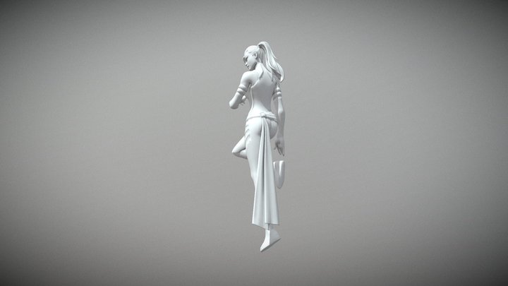 Fortnite Psylocke skin 3D model(NOT MINE) 3D Model