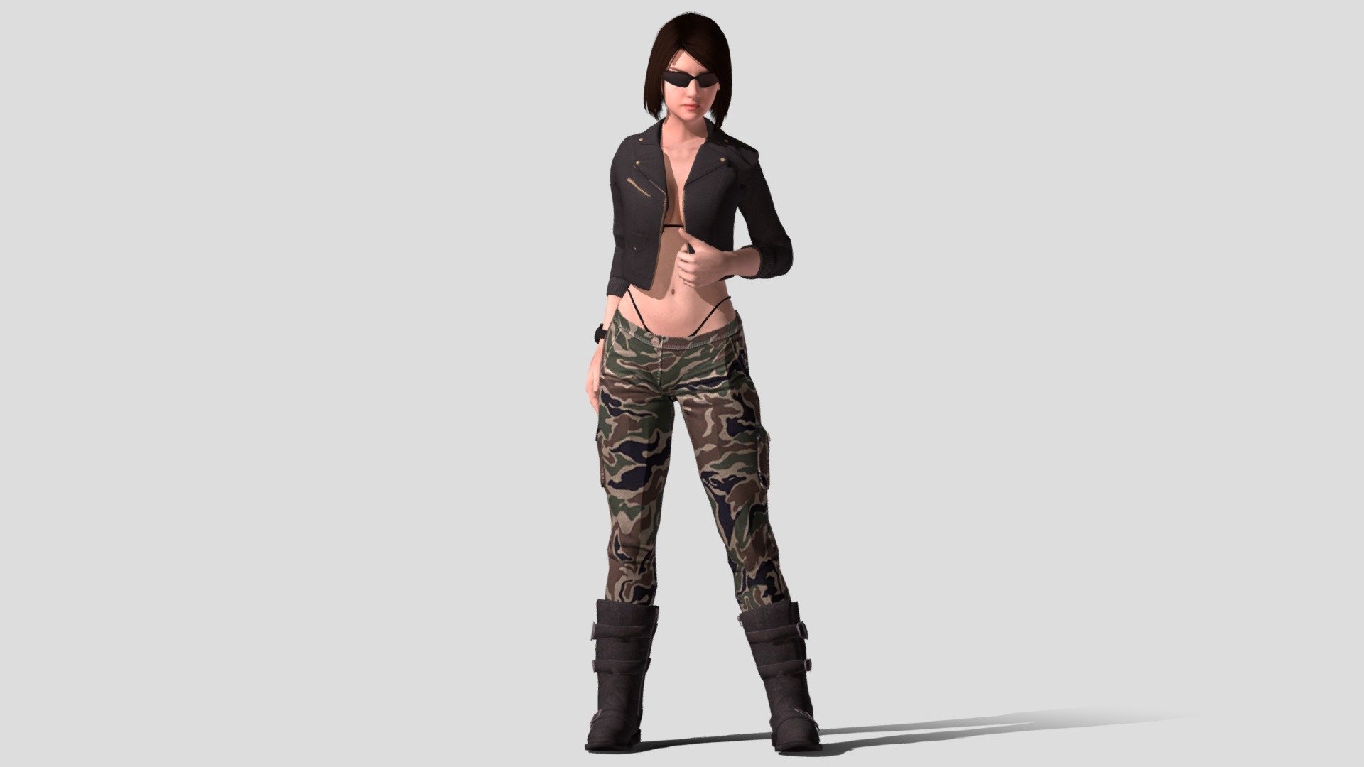 Assistant - Cargo Girl Outfit