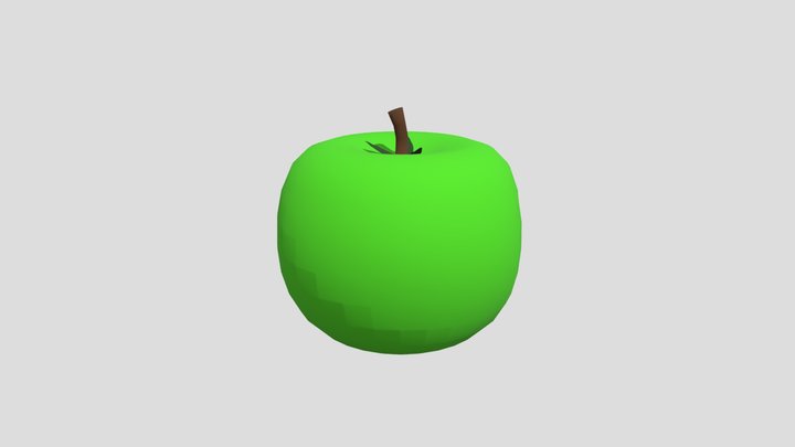 Apple Green 3D Model