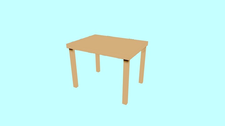 Table 3D Model