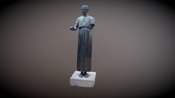 Charioteer of Delphi 3D Model