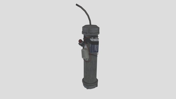 L4D pipebomb 3D Model