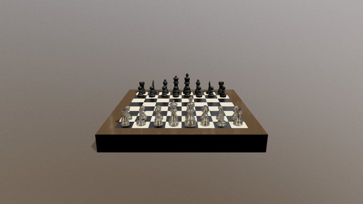 Chess-game 3D models - Sketchfab