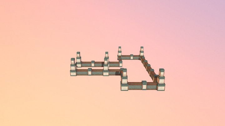 Environment - Game Art Class Exercise 3D Model