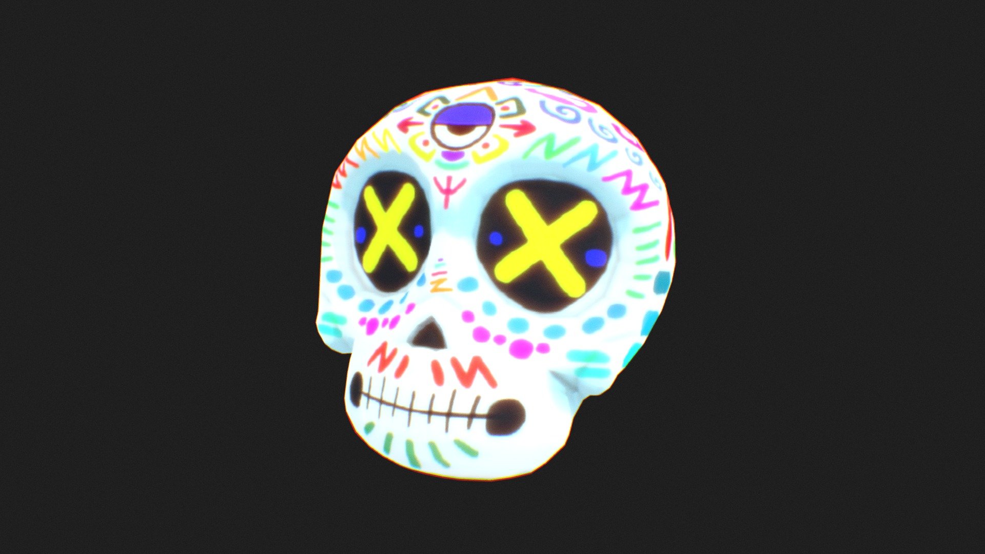 Sugar Skull (3December2020 Day 10)