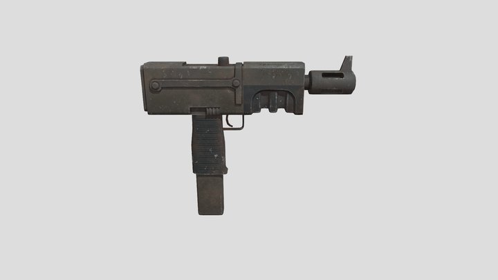 Autopistol 3D Model