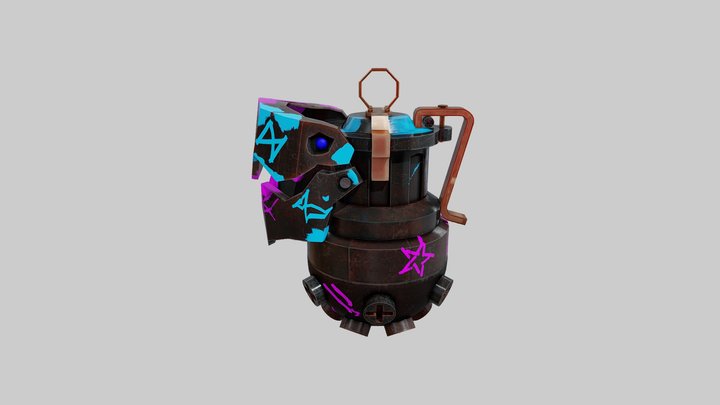 JinxGranade 3D Model
