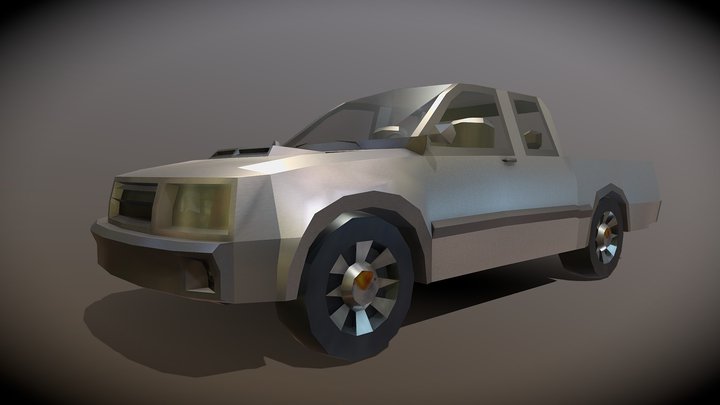Generic Pickup 3D Model