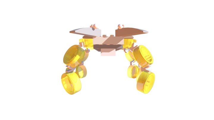 CLIP IT 3D - HYBRID SPIDER / ARAIGNEE HYBRIDE 3D Model