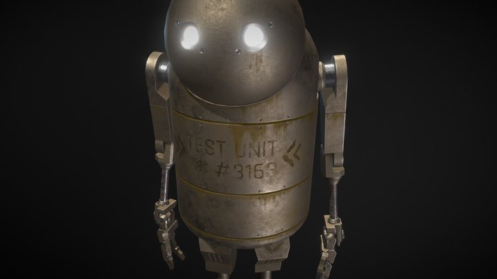 Nier: Automata | Small Robot 3D Model