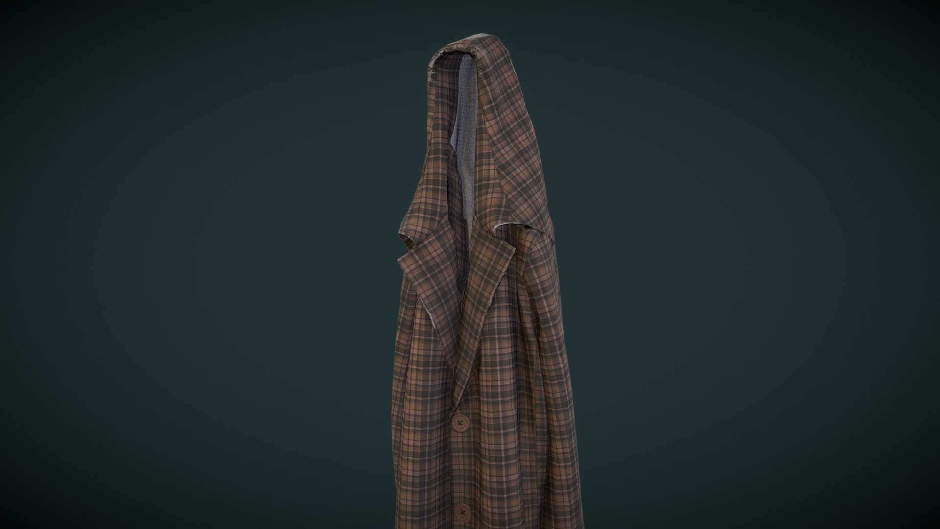 3D model Cloak 30th - This is a 3D model of the Cloak 30th. The 3D model is about a jacket on a swinger.