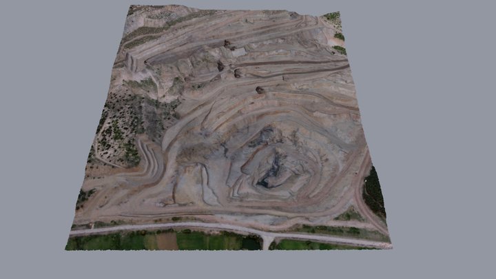 03.05.2019 Coal Mine Open Pit 3D Model