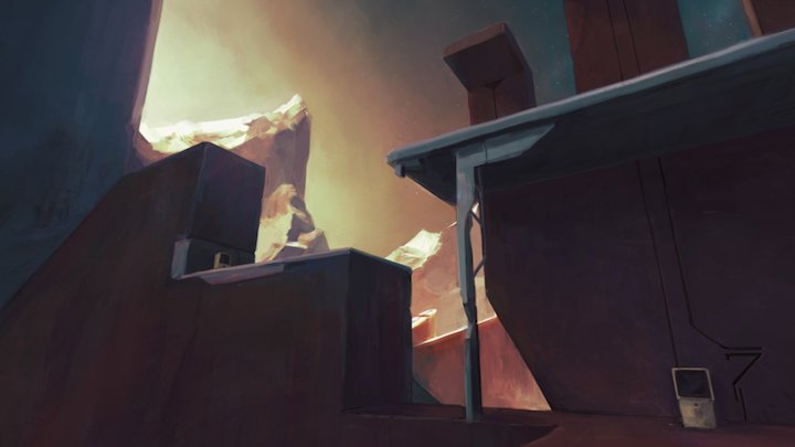 The Mountain 3D Model