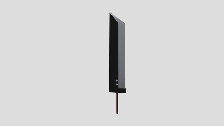 Buster Sword 3D Model
