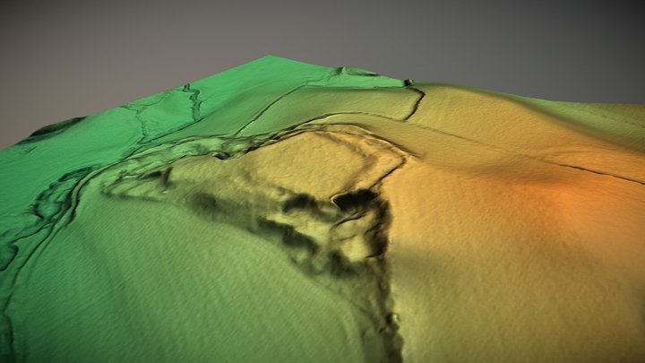 Curdon Wood Camp, Somerset (UK) – Kostenloses 3D-Modell STL
