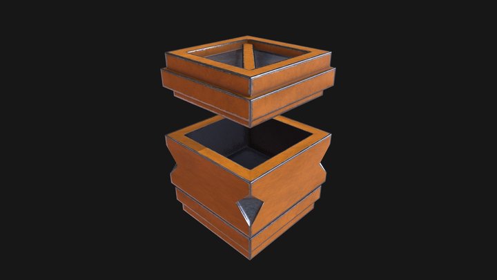 SciFi Crate 7 3D Model