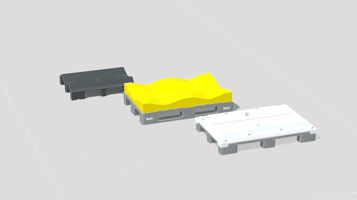 ROLL WAREHOUSE 3D Model