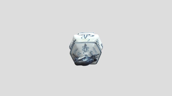OBJ Vase (2) 3D Model