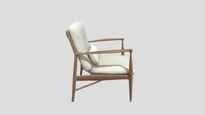 Avocado Truss Chair 3D Model