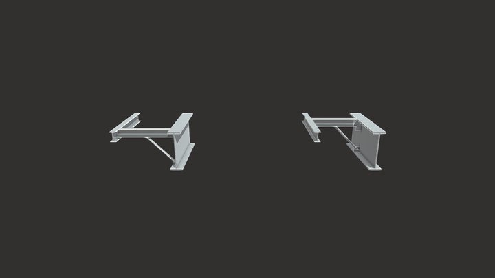 Cyclones Knee Brace 3D Model