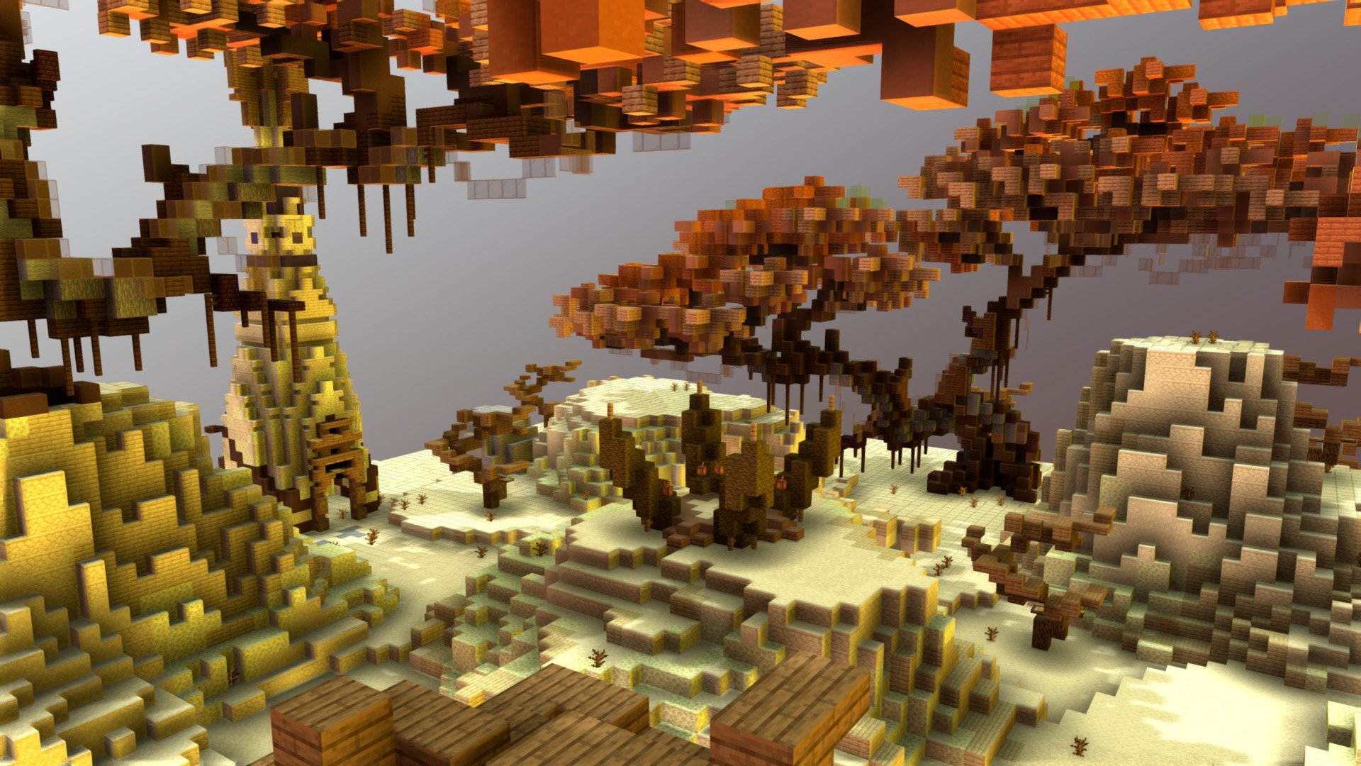 KoTH Huts / Desert Theme