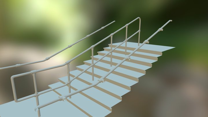 Stairs 3D Model
