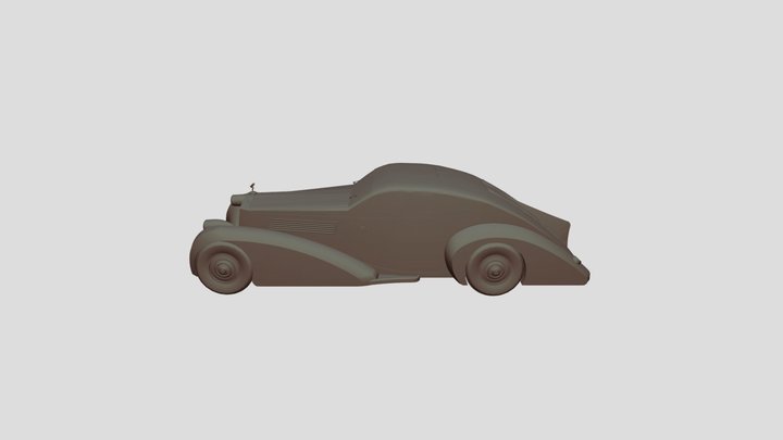 Rolls-Royce Phantom Jonckheere Coupé 3Dprinting