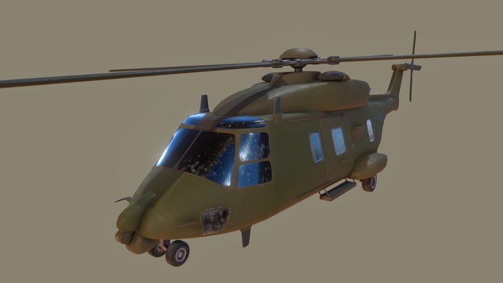 NH90 3D Model