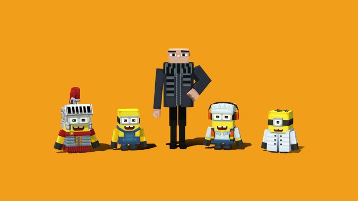 Minions 3D Model