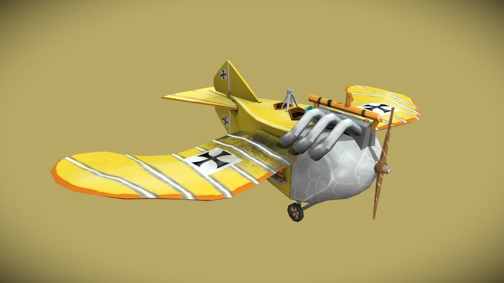 Stylized Jeannin Stahltaube - GameArt assignment 3D Model